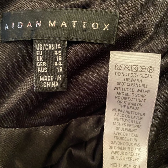 AIDAN MATTOX EVENING GOWN - Picture 8 of 11